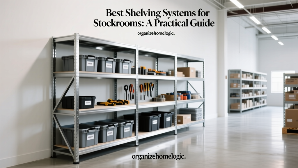 Best Shelving Systems for Stockrooms: A Practical Guide