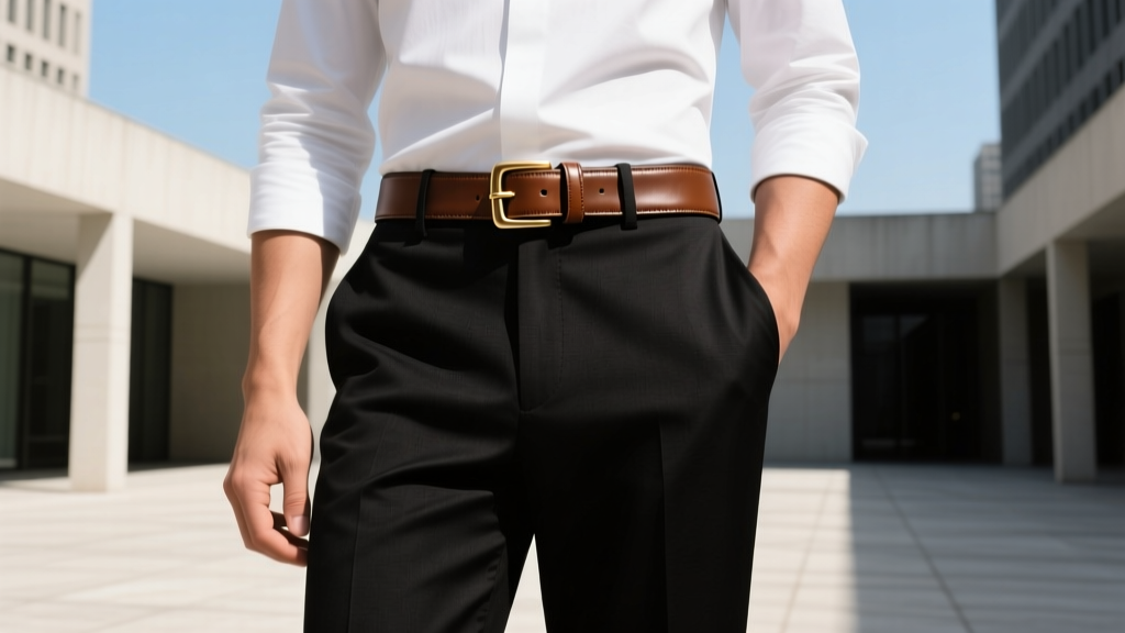 Leather Belt with Dress Pants: Yes—Here’s How to Nail It