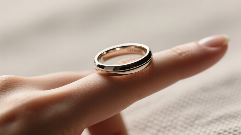 How to Place Wedding Rings on Finger Correctly
