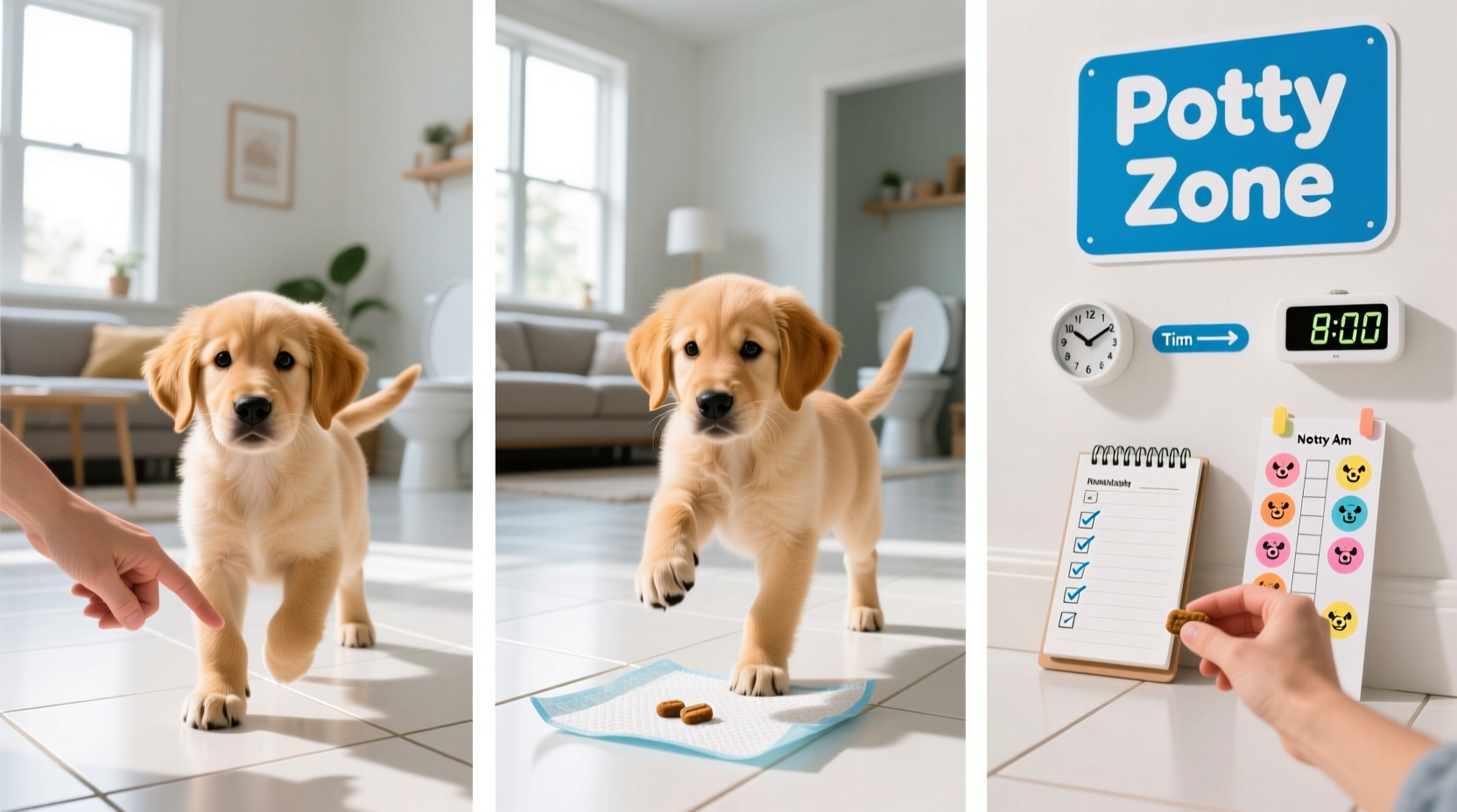 step by step guide to potty training a stubborn puppy fast