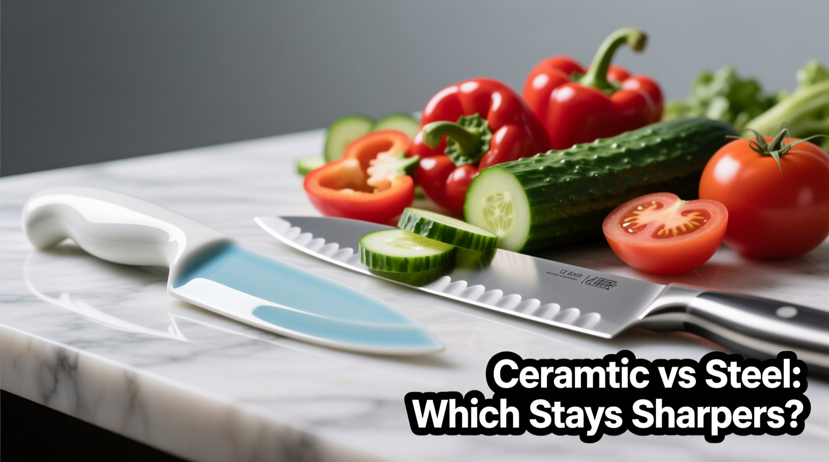 ceramic knife vs steel blade which stays sharper for slicing vegetables
