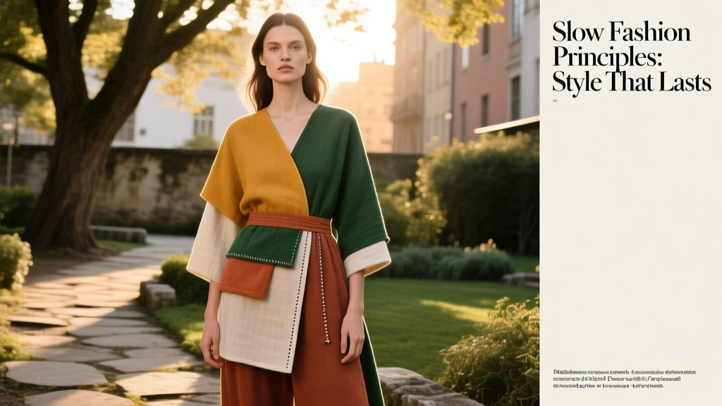 Slow Fashion Principles: Style That Lasts
