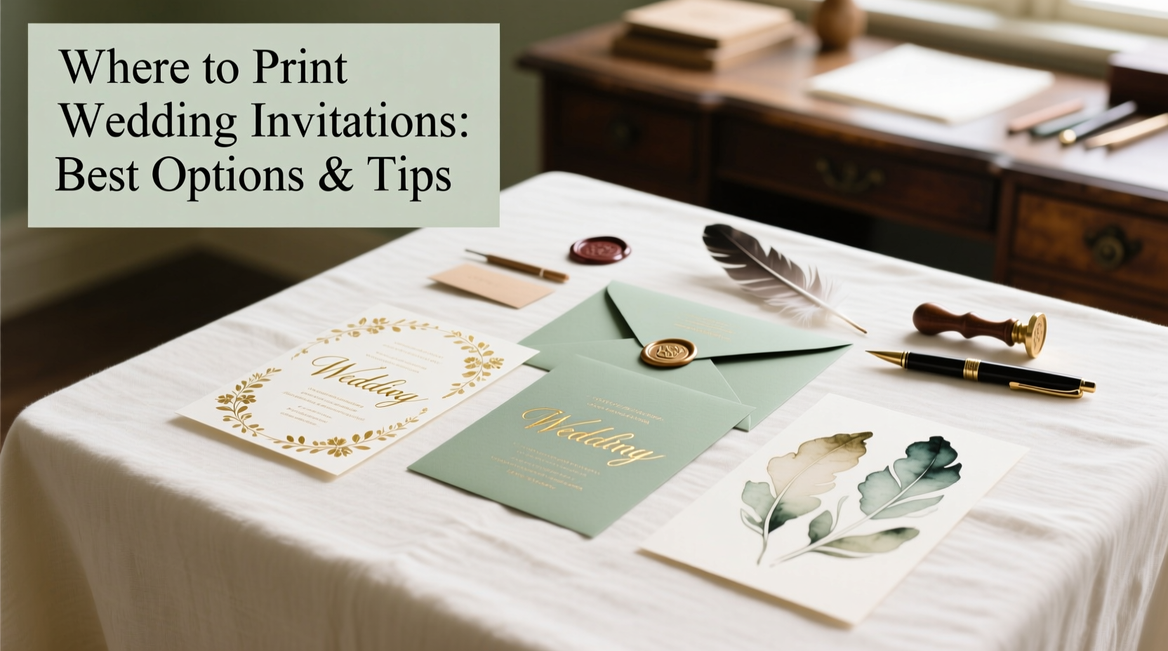 where to print wedding invitations