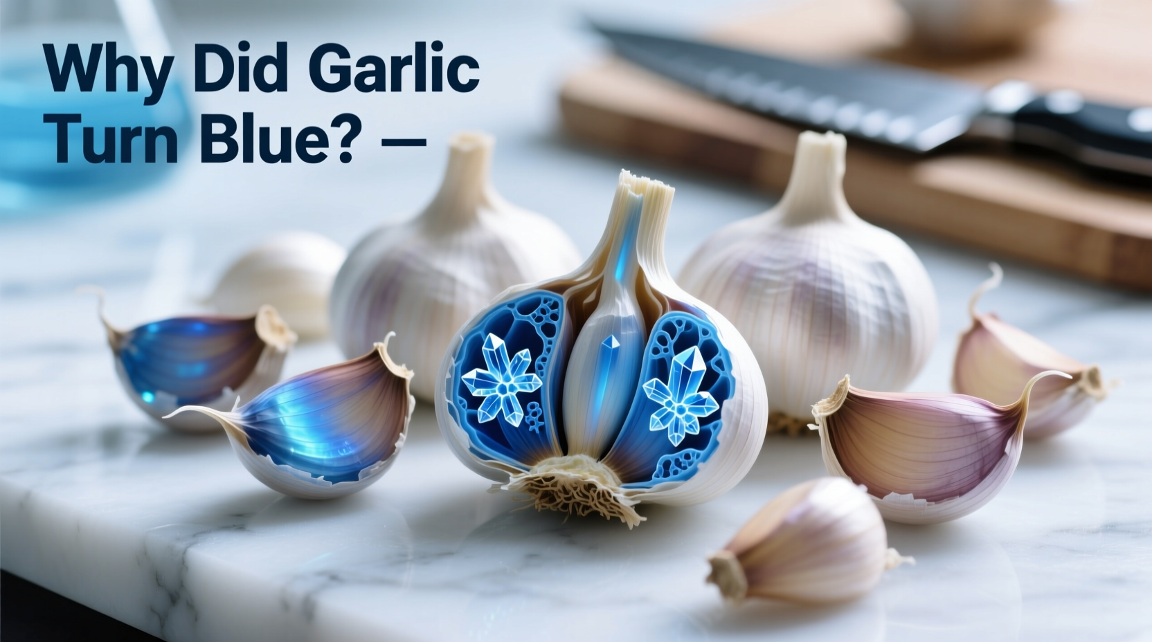 Why Garlic Turns Blue: Science & Safety Explained