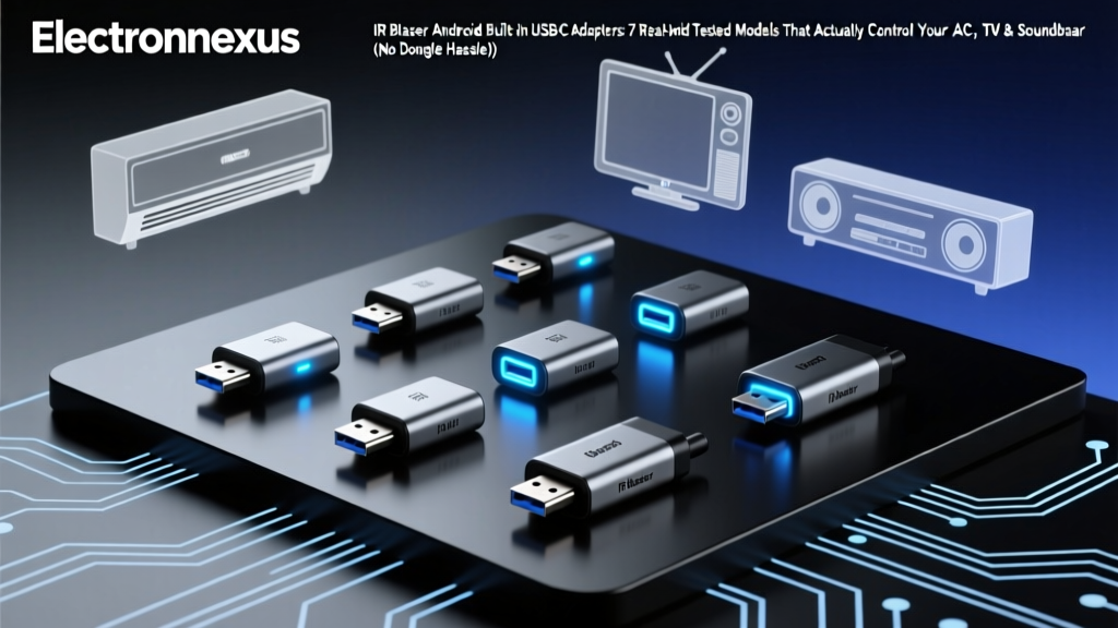 IR Blaster Android Built-In USB-C Adapters: 7 Real-World Tested Models That Actually Control Your AC, TV & Soundbar (No Dongle Hassle)