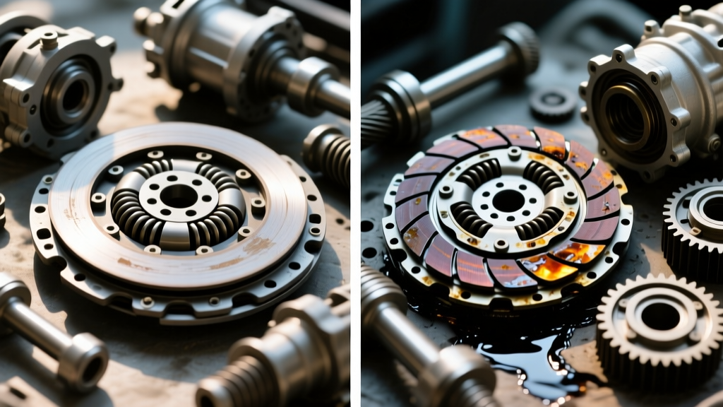 How a Manual Clutch Works vs. Automatic Clutch Pack Failures