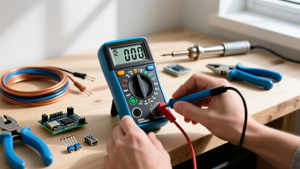 Setting a Multimeter for AC/DC Voltage and Continuity: A Bench & Jobsite Guide