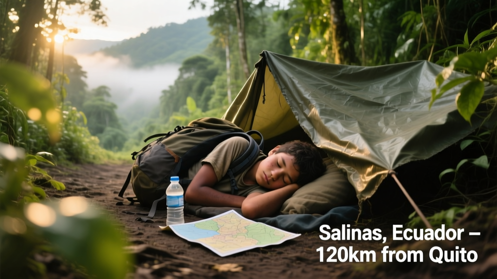 Slept Alone in the Jungle Near Salinas, Ecuador: A Realistic Backpacker’s Field Report