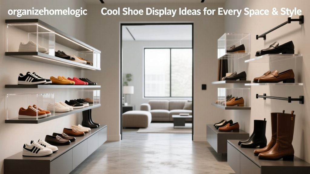 Cool Shoe Display Ideas for Every Space & Style