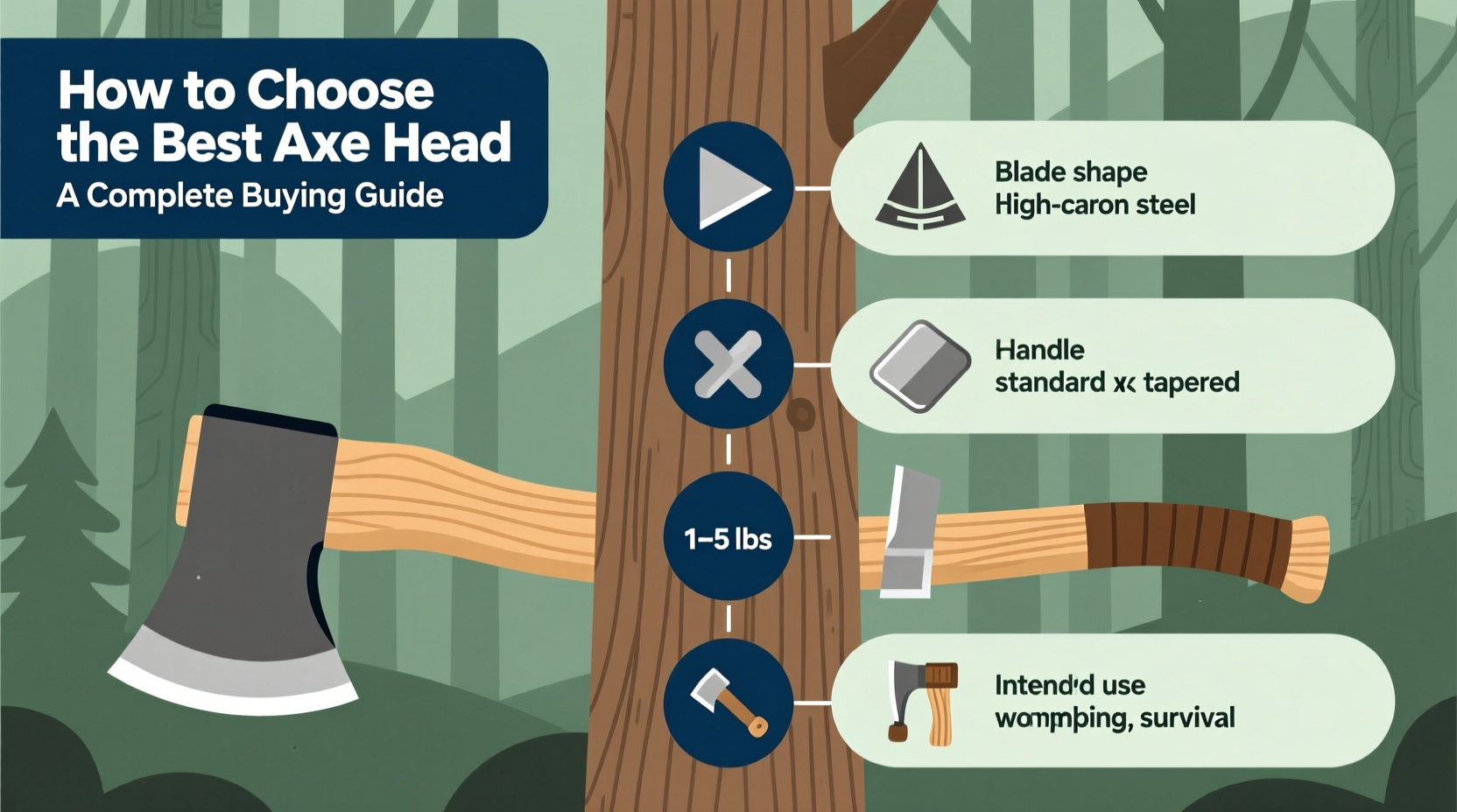 How to Choose the Best Axe Head for Your Needs: A Complete Buying Guide