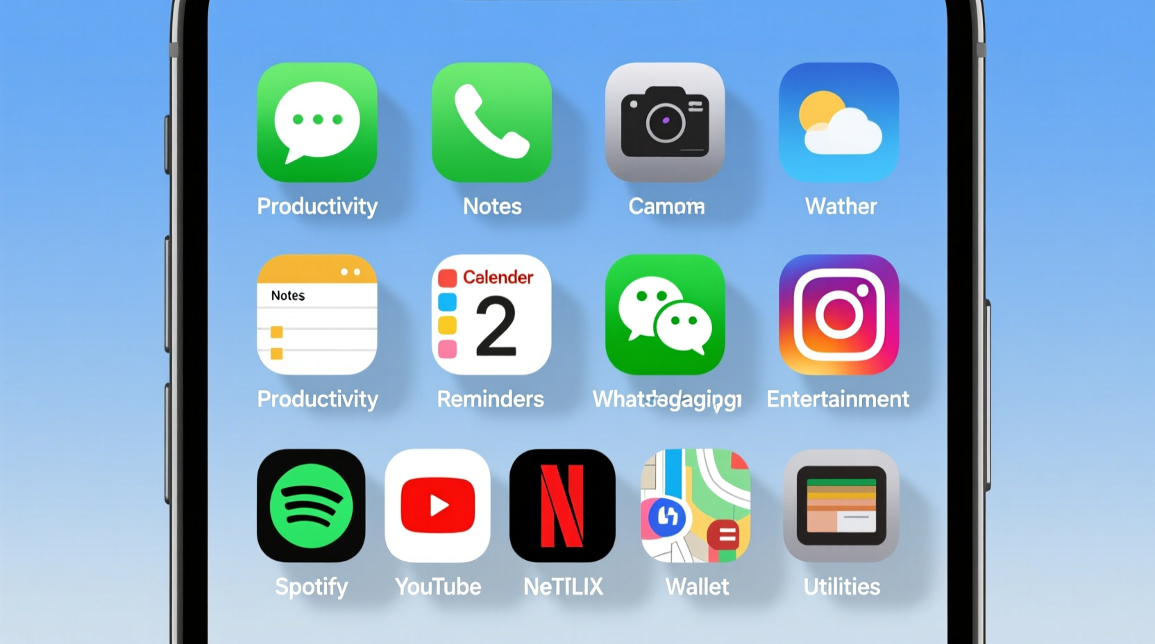 how to organize apps on iphone for faster access and less scrolling
