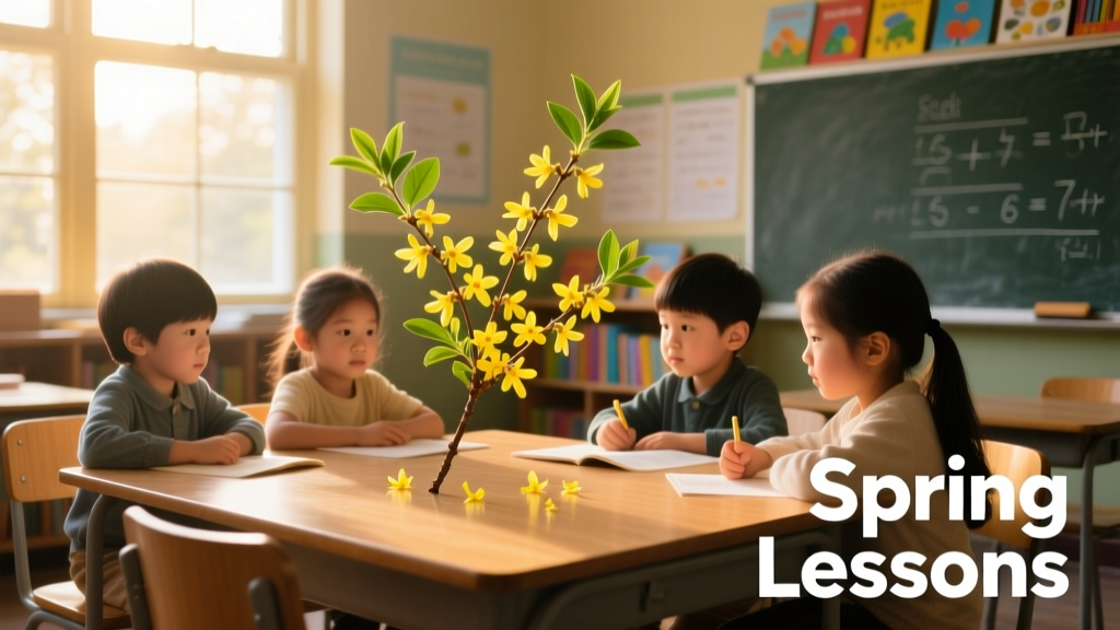 Forsythia: A Botanical and Developmental Bridge Between Science, Season, and Early Learning