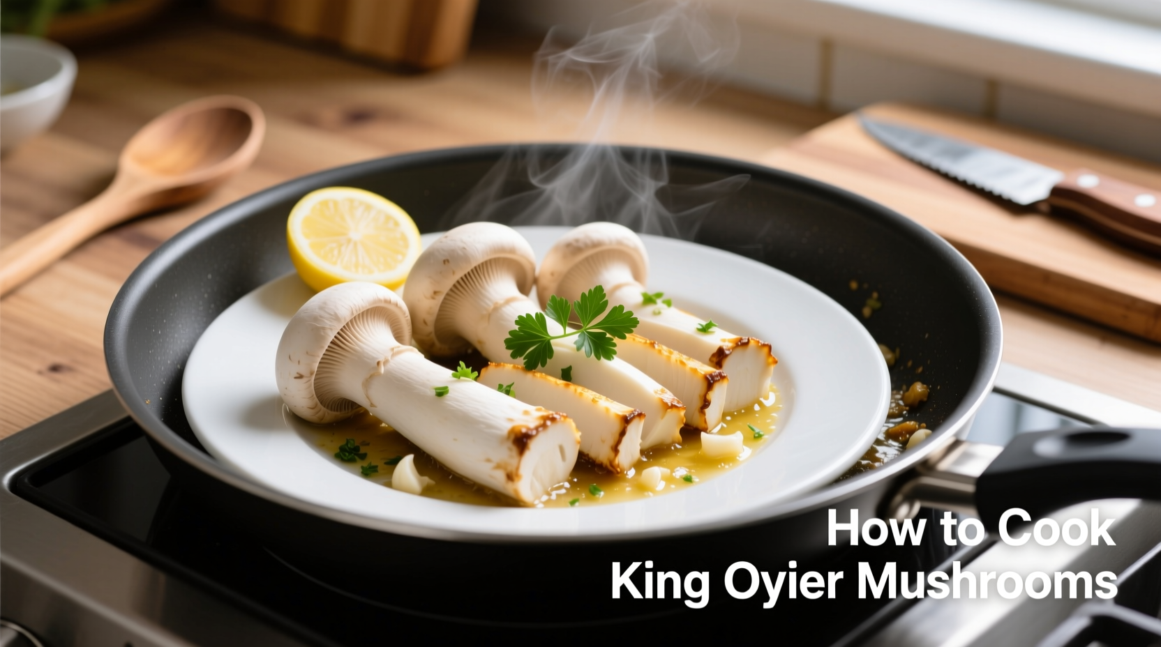how to cook king oyster mushrooms