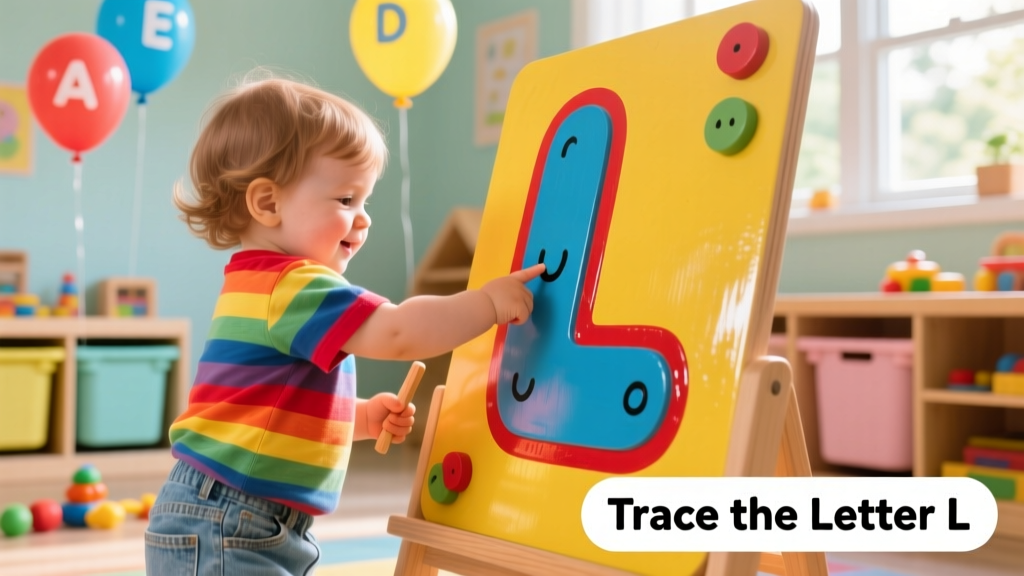 Trace the Words With Letter L: Practical, Evidence-Based Activities for Toddlers Ages 2–4