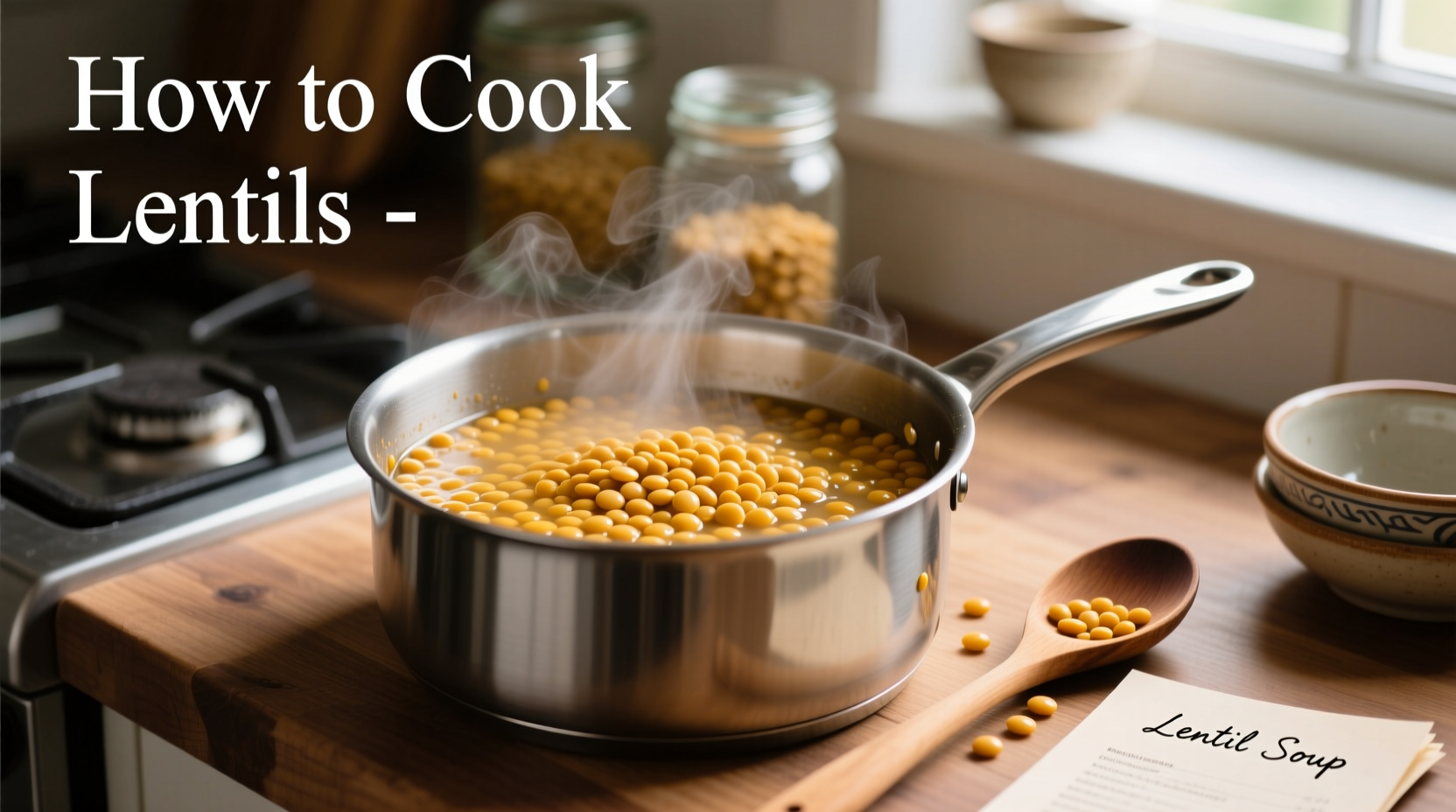 how to cook lentis