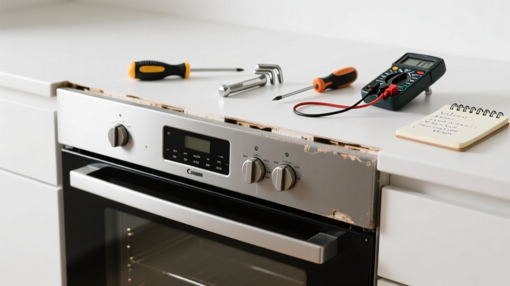 Oven Control Panel Blank in Kitchen: Quick Fixes