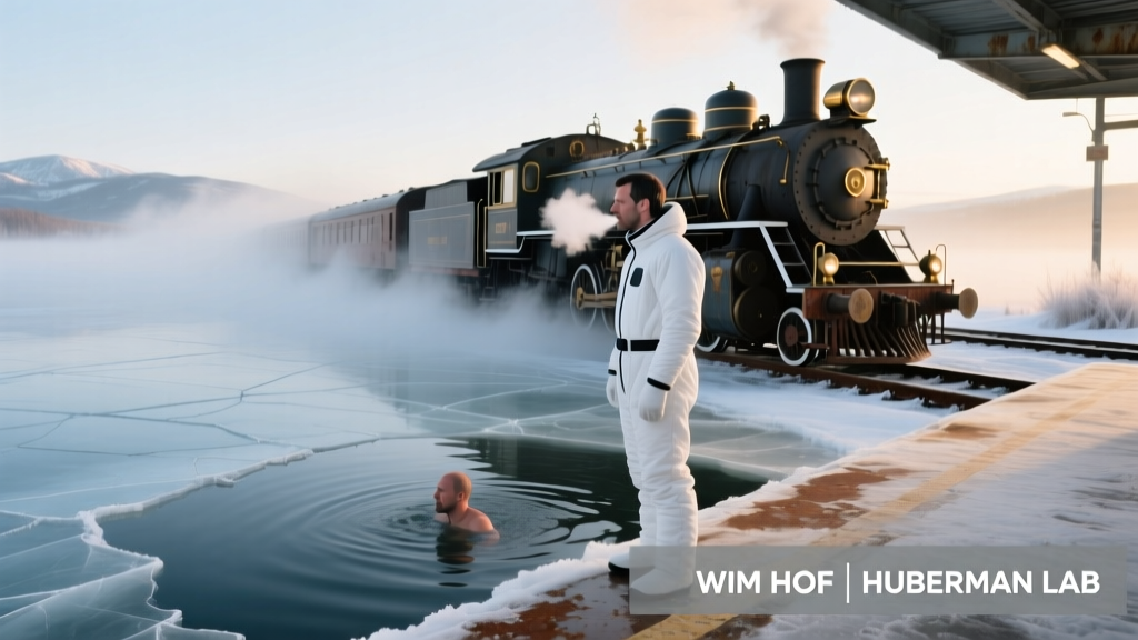 Cold Water Swimming, Ice Baths, and the Science of Resilience: Wim Hof, Andrew Huberman, and Evidence-Based Protocols