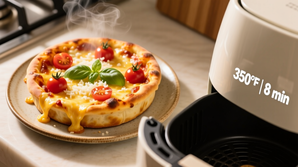 Mini Deep Dish Pizza in Air Fryer: Crispy & Foolproof