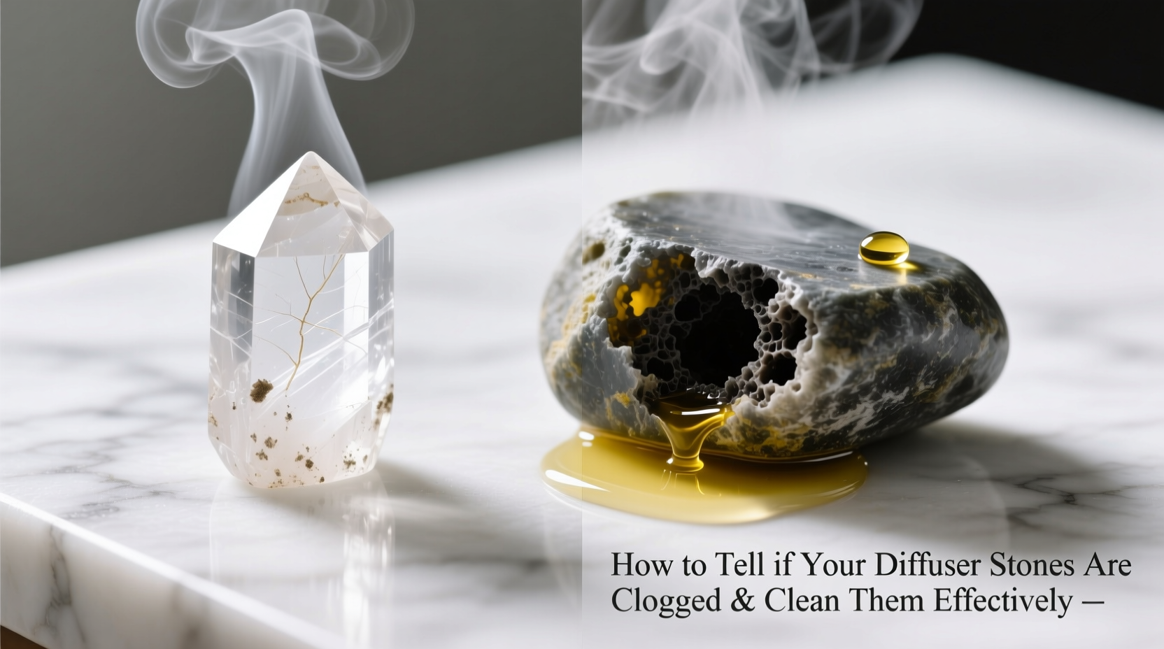 how to tell if your diffuser stones are clogged and clean them effectively