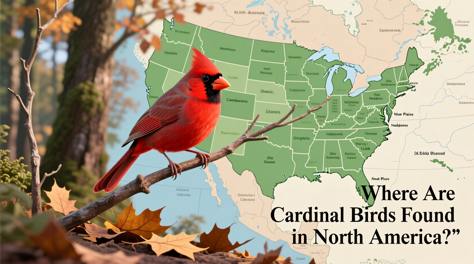 Where Are Cardinal Birds Found in North America?