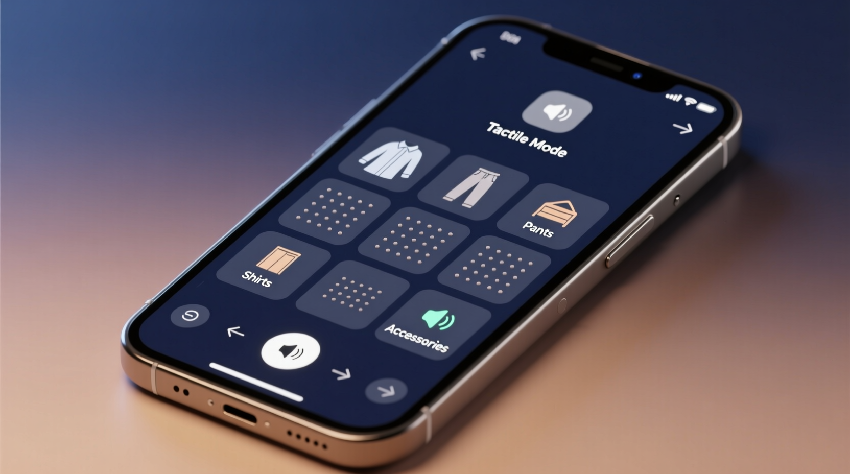 closet organization apps screen reader compatibility