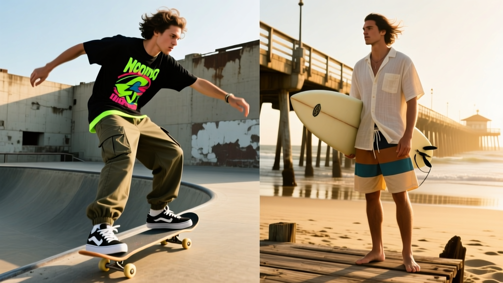 Skate vs Surf Fashion: Key Differences & Surprising Overlaps