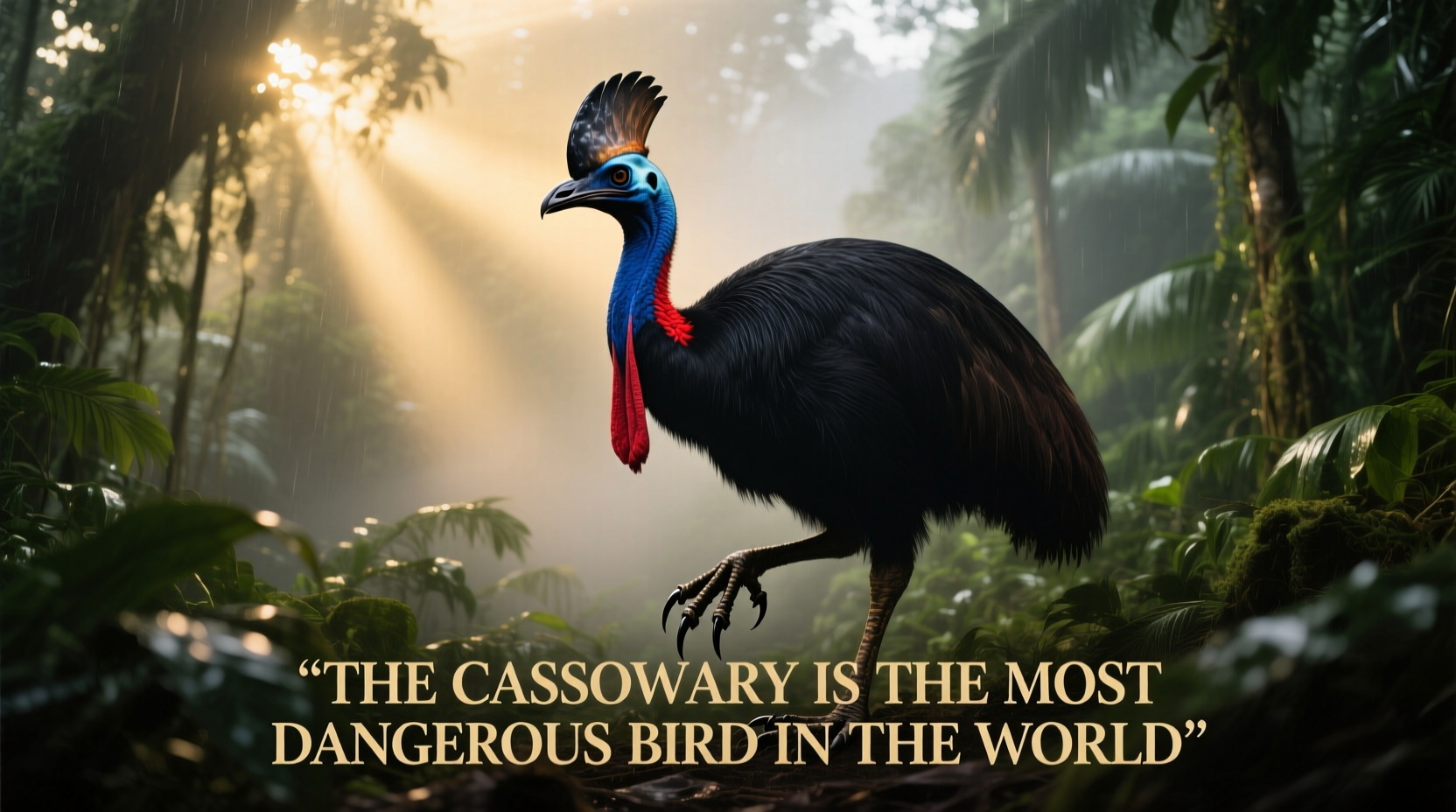 what is the most dangerous bird in the world