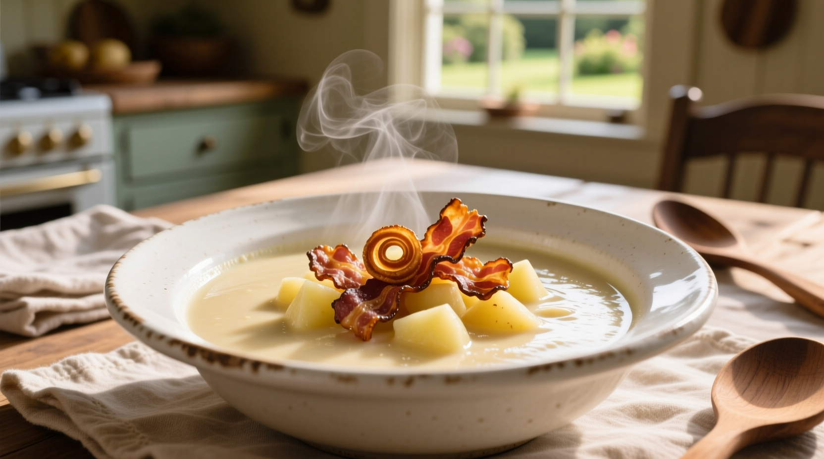 Verschiedene Kartoffelsorten für Suppen