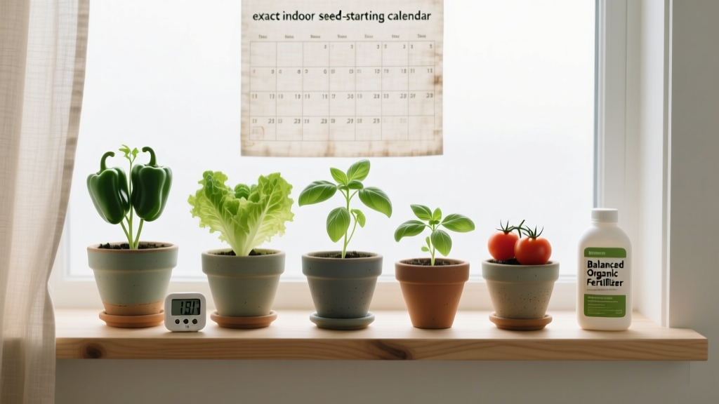 PNW Indoor Seed-Starting Calendar + Fertilizer Guide (2026)