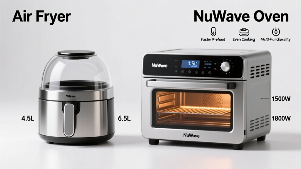 Air Fryer vs NuWave Oven: Key Differences Explained