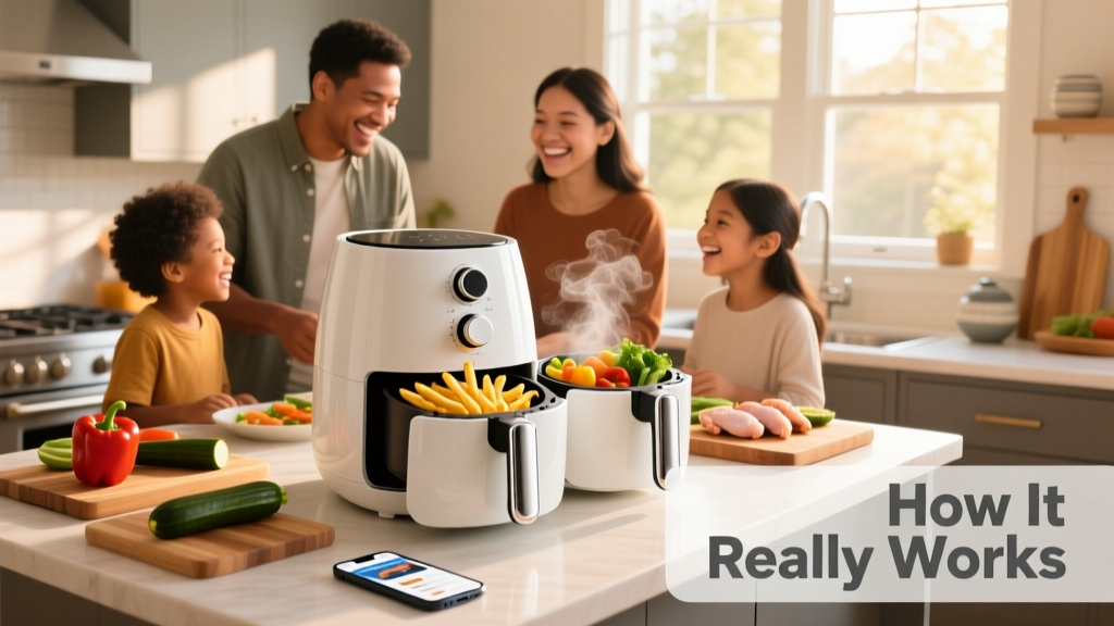 Power XL Double Basket Air Fryer: How It Really Works