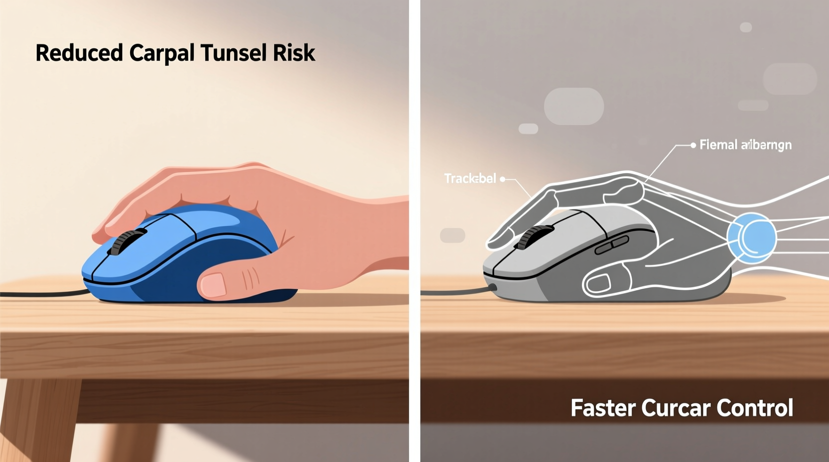 trackball vs regular mouse is the ergonomic curve worth the learning curve