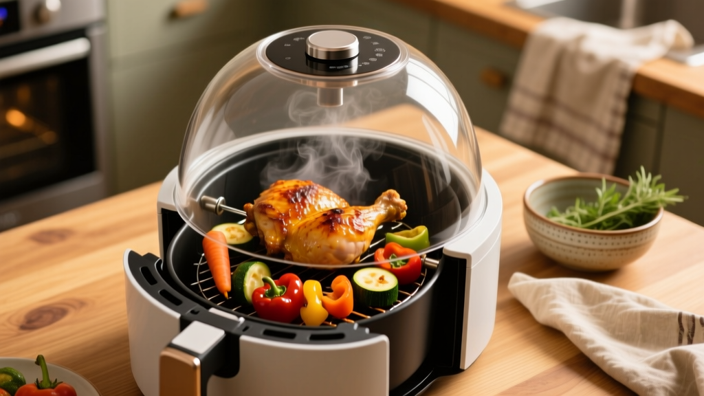 Air Fryer Rotisserie: Crispy, Juicy Chicken & More