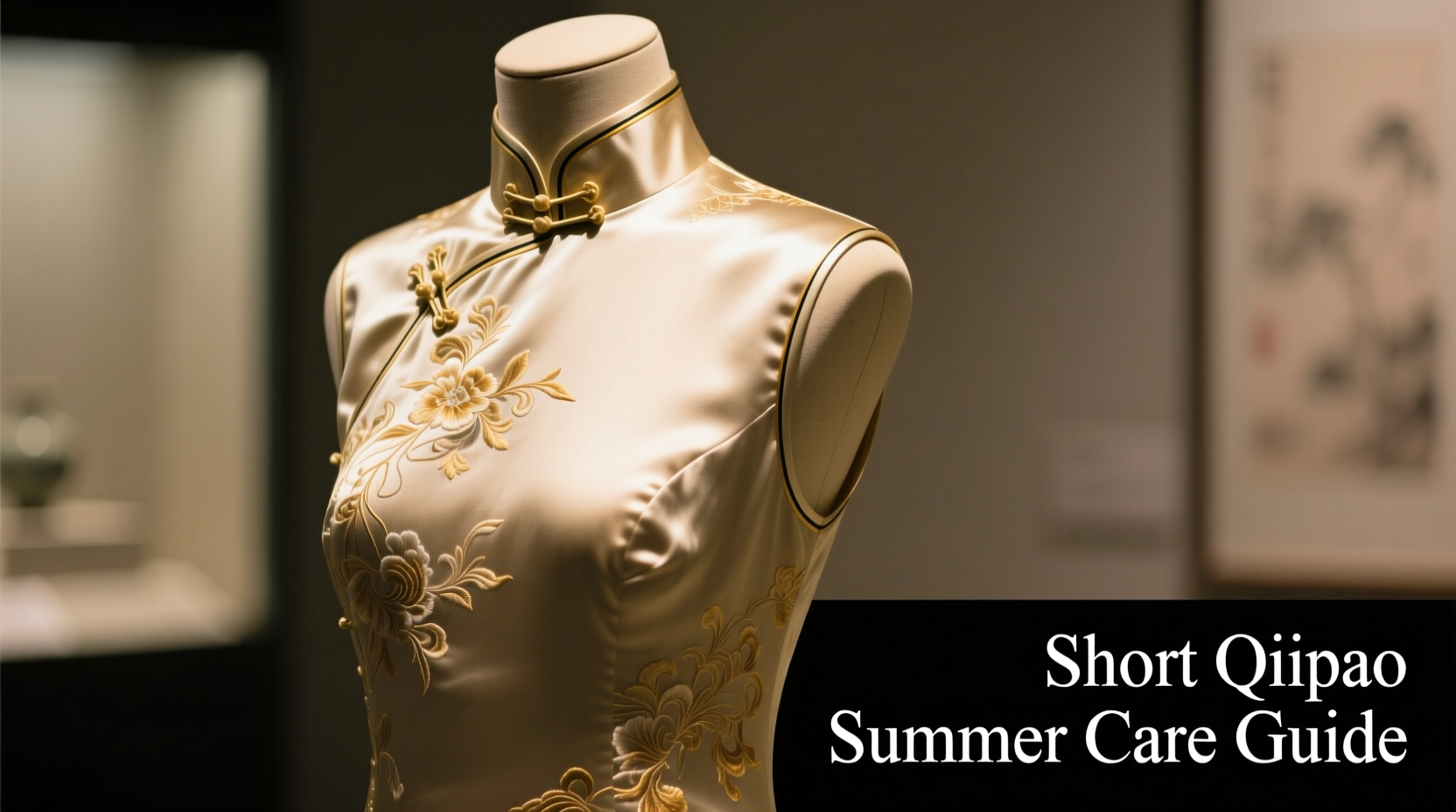 Short Qipao Care Guide: Maintaining Your Summer Cheongsam