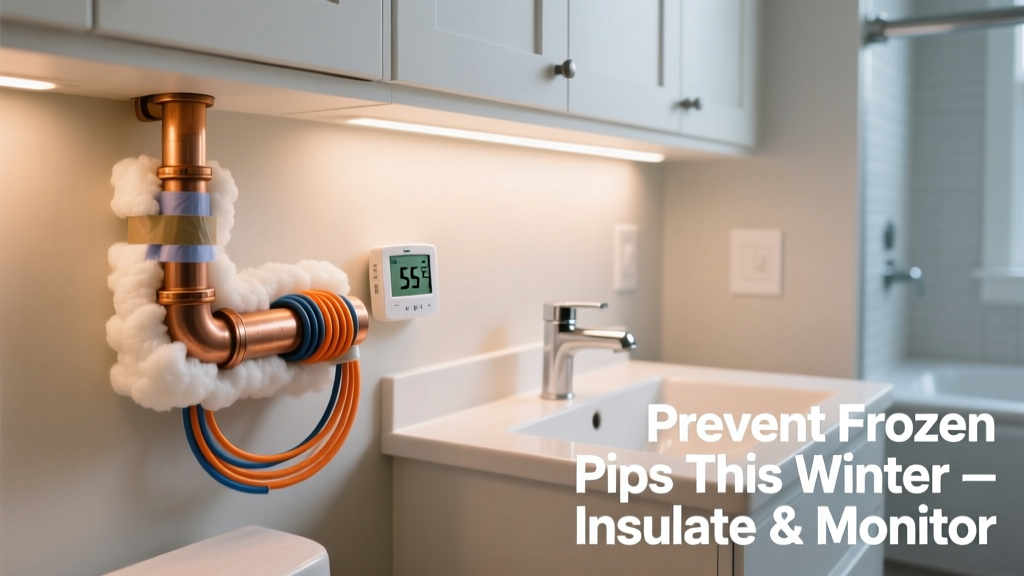 How to Prevent Frozen Pipes in Your Home This Winter