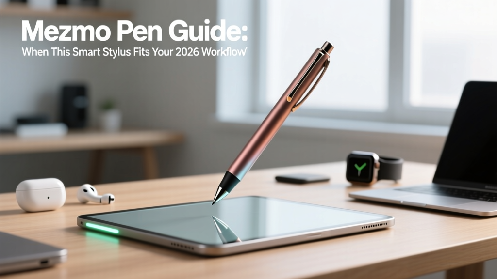 Mezmo Pen Guide: When This Smart Stylus Fits Your 2026 Workflow