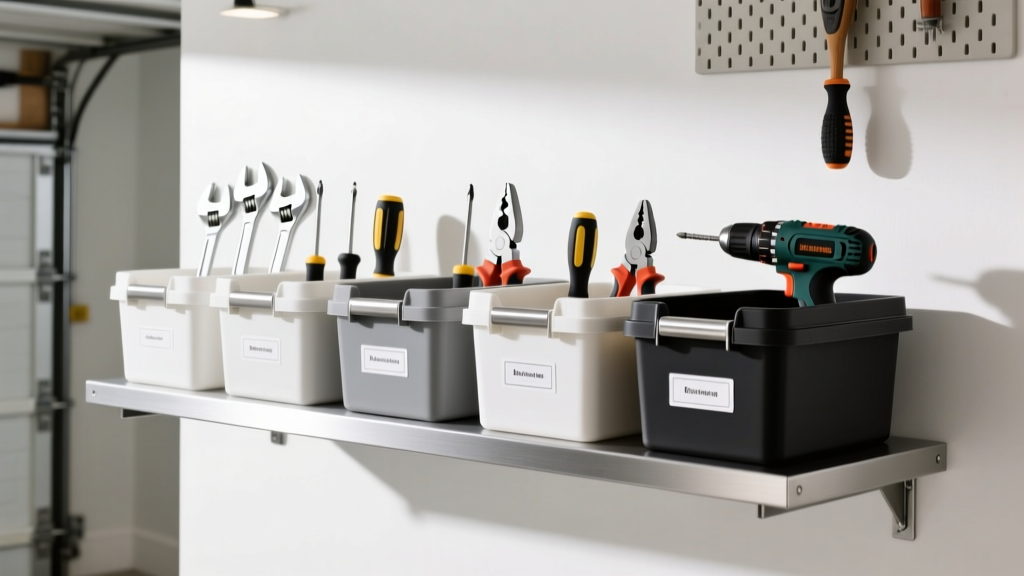 Best Garage Tool Storage Bins: Durable & Stackable