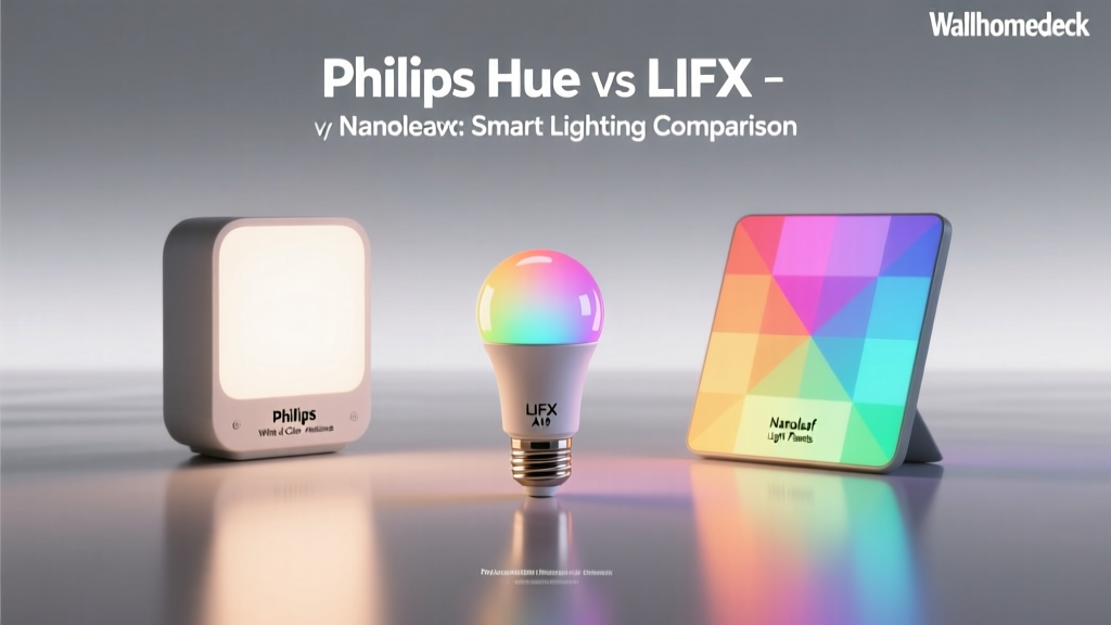 Philips Hue vs LIFX vs Nanoleaf: Smart Lighting Comparison