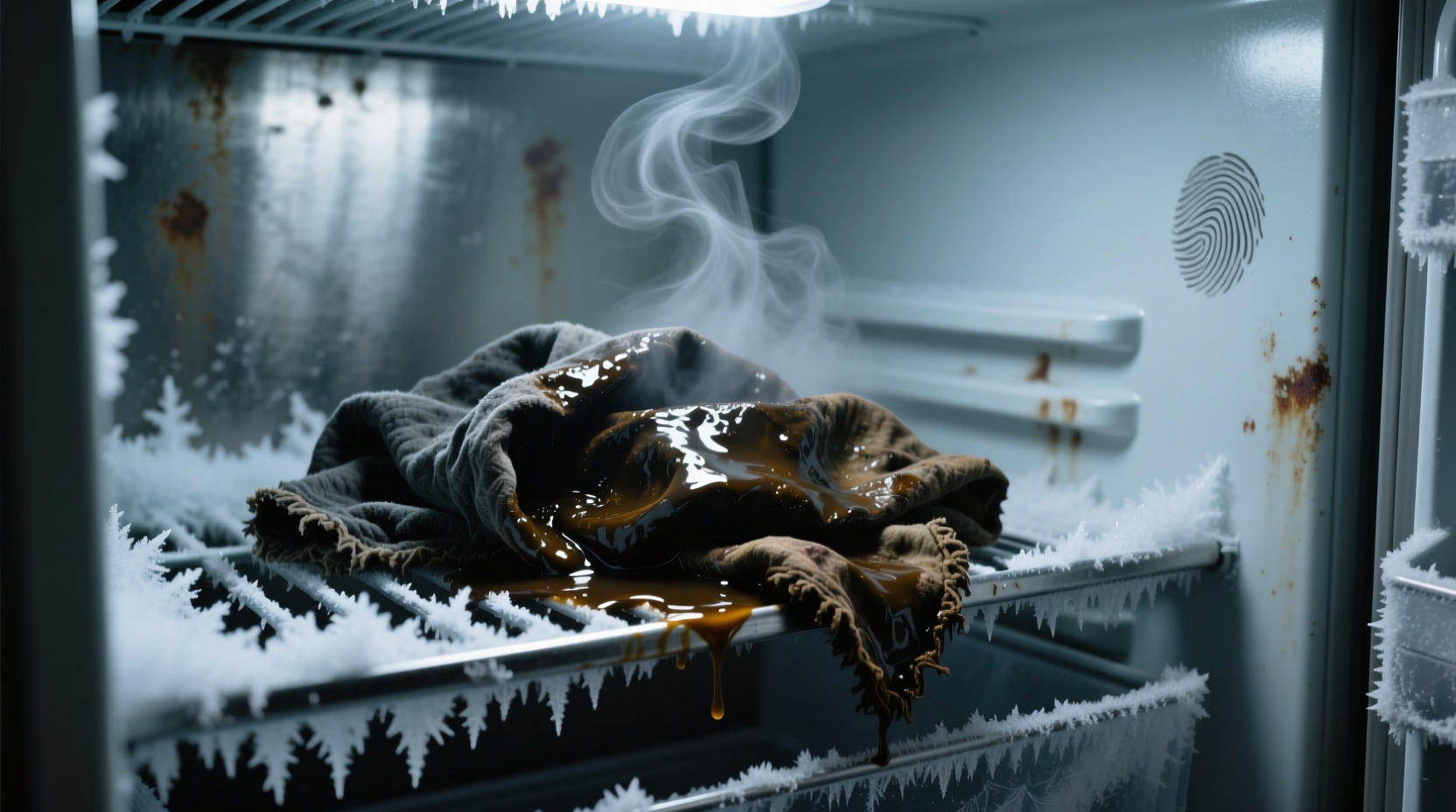 keep an oiled rag in the freezer to prep hot indoor gri