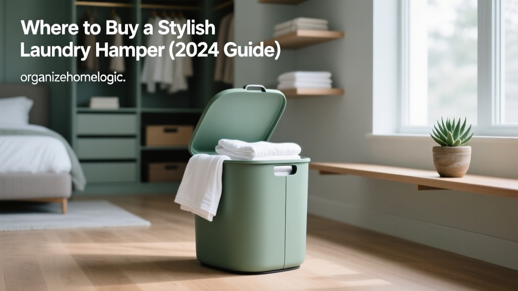 Where to Buy a Stylish Laundry Hamper (2024 Guide)
