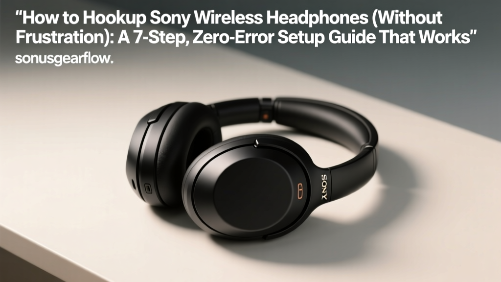 Sony Wireless Headphones: Fix Pairing, Lag & Sound (2026)