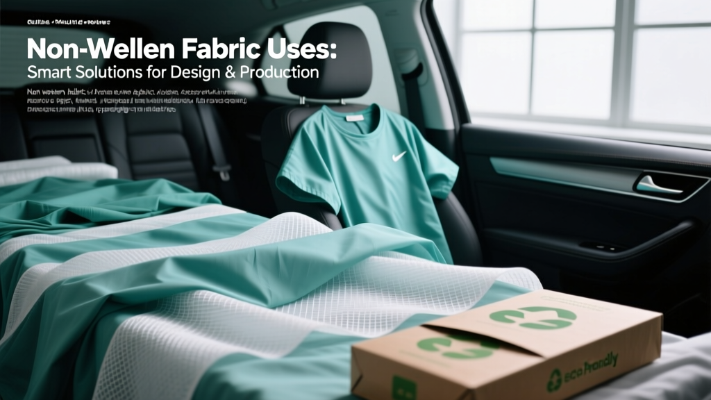 Non Woven Fabric Uses: Smart Solutions for Design & Production