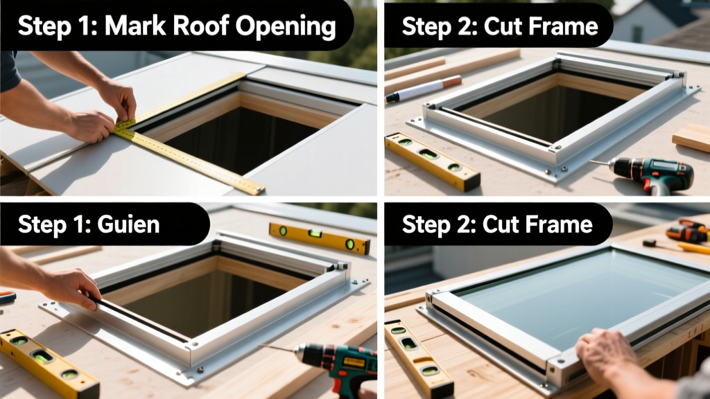 How to Install a Skylight: Step-by-Step Rooftop Guide