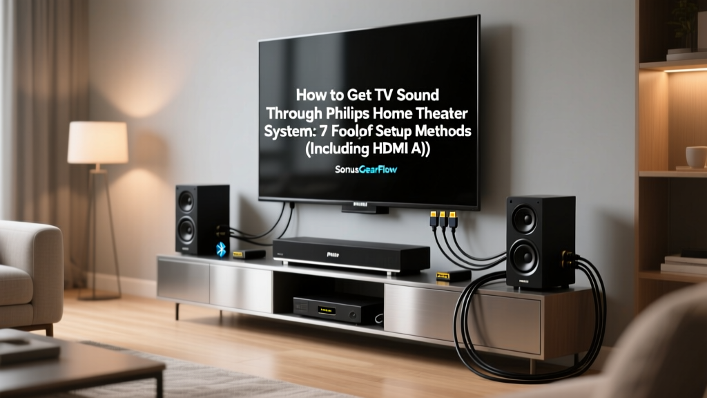 How to Get TV Sound Through Philips Home Theater (2026)