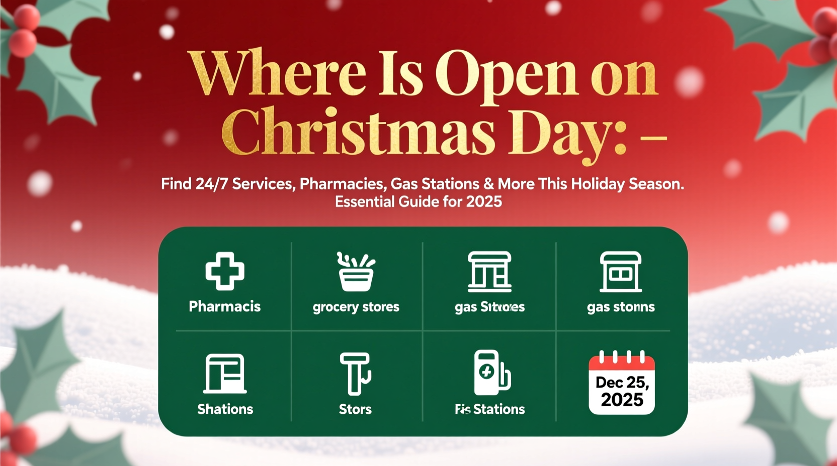 where is open on christmas day