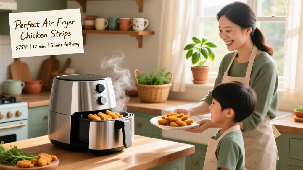 Air Fryer Chicken Strips: Perfect Time & Temp Guide
