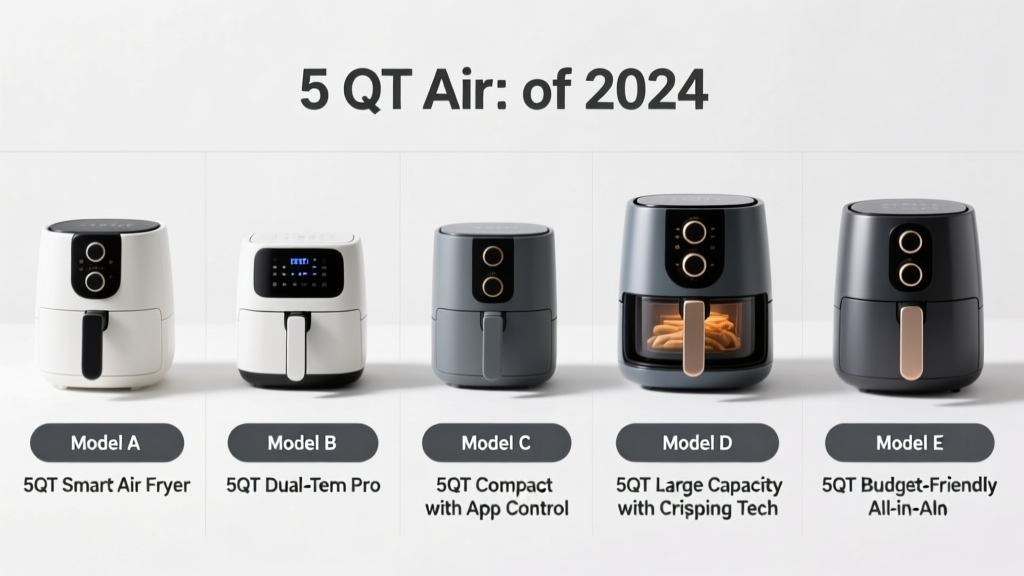 Best 5 Qt Air Fryers: Honest 2024 Buying Guide
