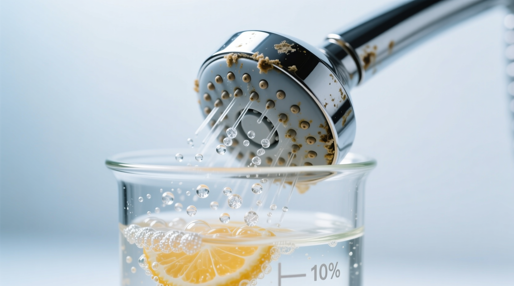 citric acid for hard water stains