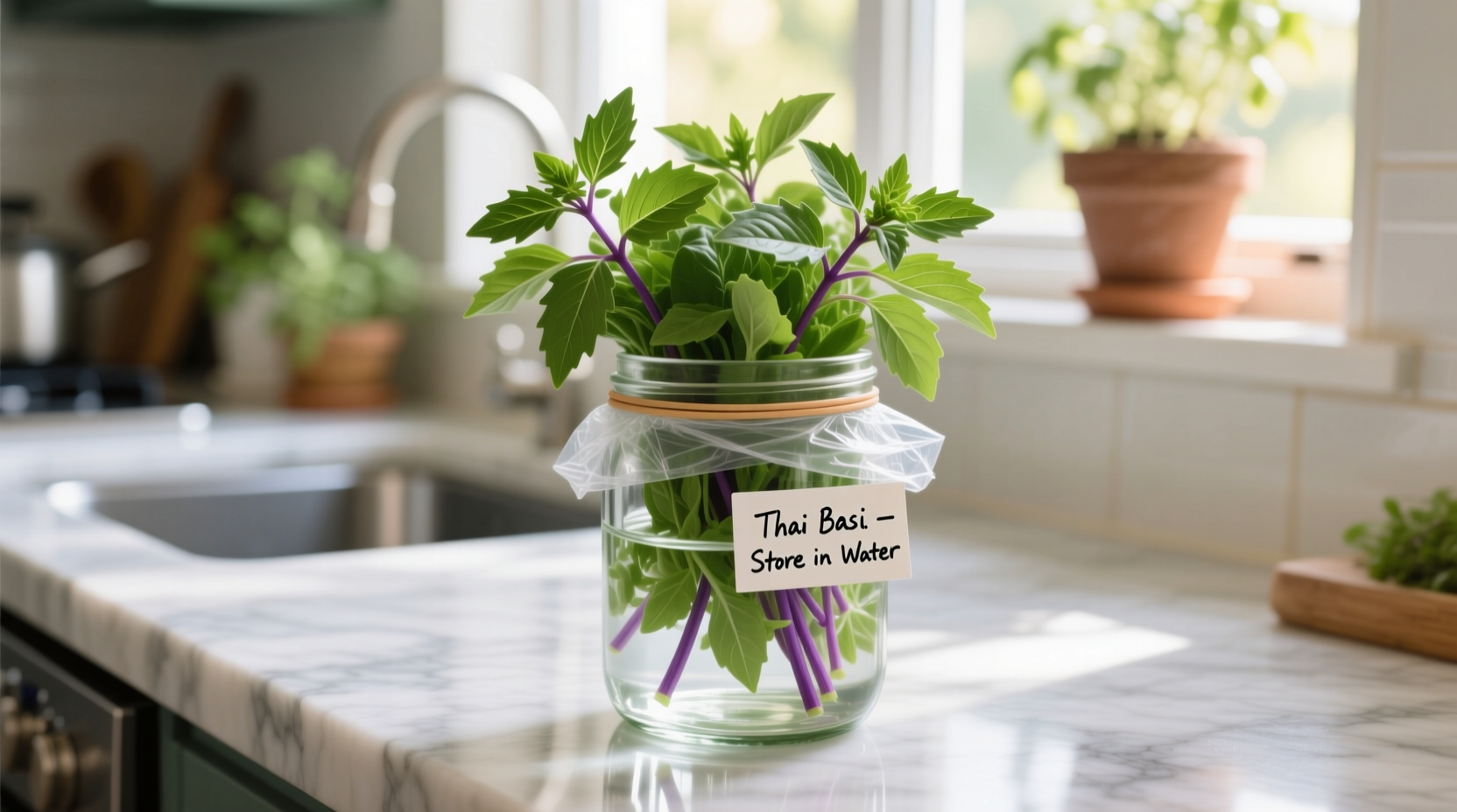 3 Ways to Store Thai Basil | TheHomeSprouts
