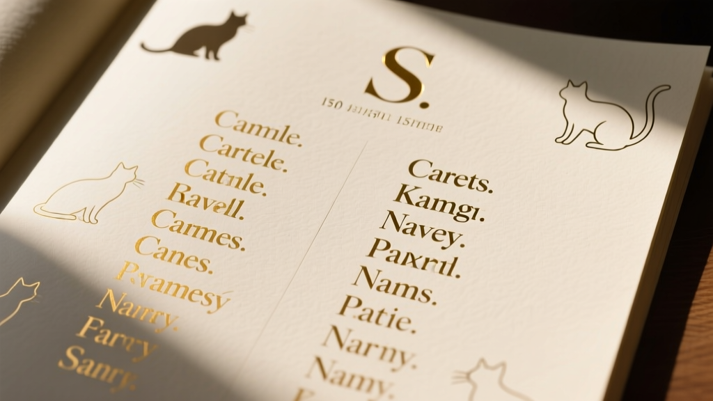 150+ Superb Cat Names That Begin With the Letter S